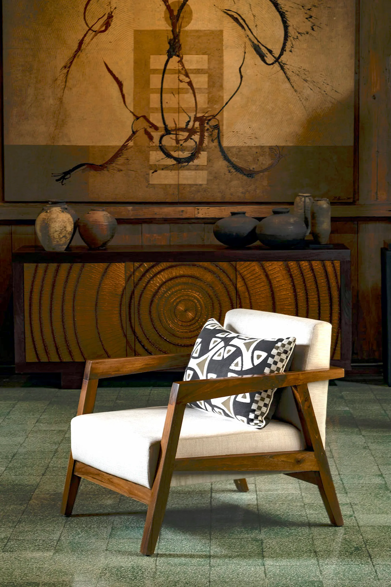Creative collaboration interior design project at Tonyraka Gallery Bali