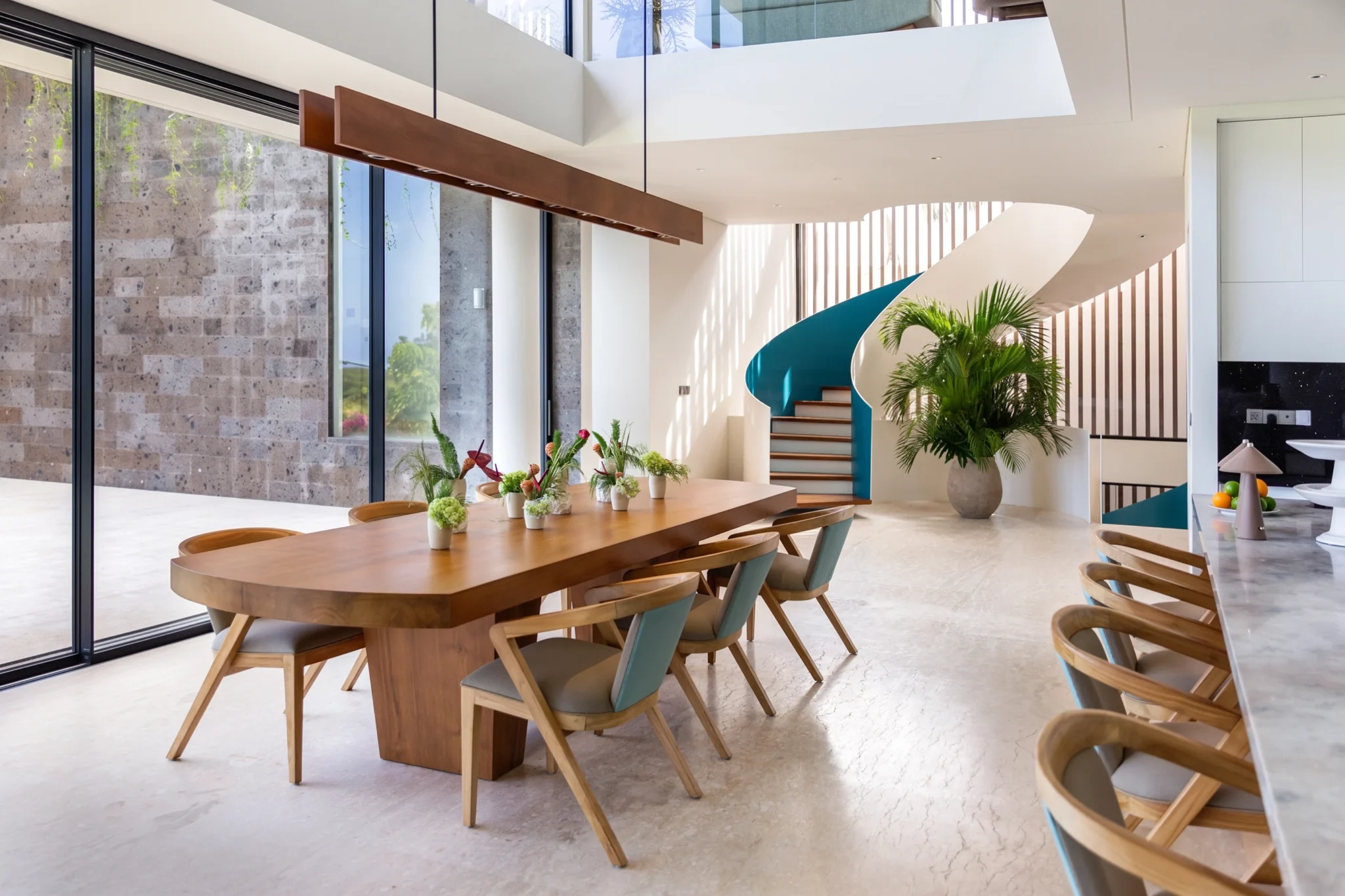 SPF 100 contemporary residential interior project in Uluwatu, Bali
